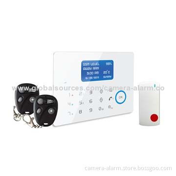 Newest French LCD Display GSM Alarm System with House Safe Function